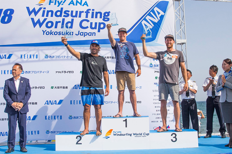 フォイルレース男子上位3選手